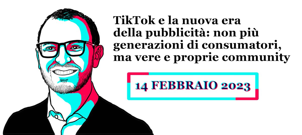 Quali sono le linee guida che dovrebbero seguire i #brand per una #comunicazione semplice, efficace ed ingaggiante? 

Ne parlerà Andrea Corti di @Kantar insieme a Adriano Accardo di @TikTok_it e Ilaria Lodigiani di @Barilla alla Tavola Rotonda di #AmbrosettiClub del 14 Febbraio.