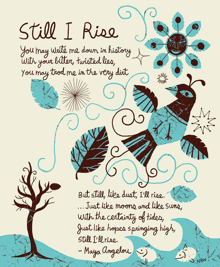 learnforjustice's tweet photo. Celebrate Black history with this One World poster and let the words of Maya Angelou inspire you and the young people in your life.
https://t.co/ZH9GmECwjd https://t.co/0jgmludE4j