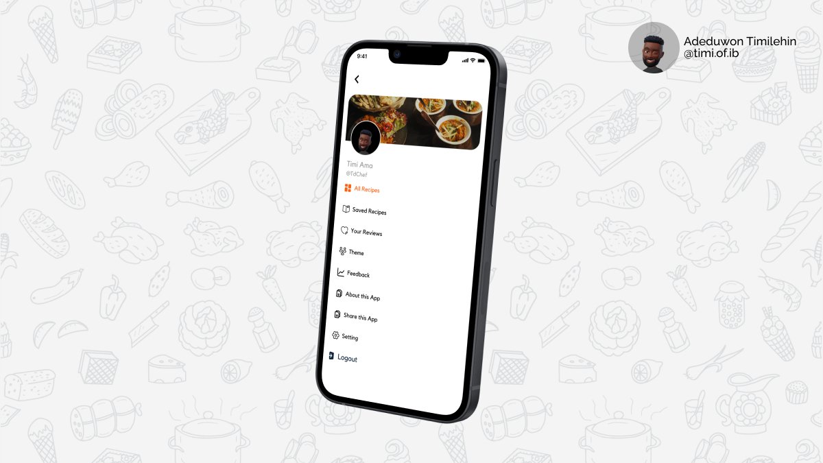 _kingAMA's tweet photo. For the love of food π, I definitely had to design an app that contains recipes to make the perfect meal for any occasion. It captures my love for the art π¨πΎβπ³. Hope you like it π§Έ
#uidesign #uidesignoftheweek #ux #uxdesign https://t.co/h6iquXtP1z
