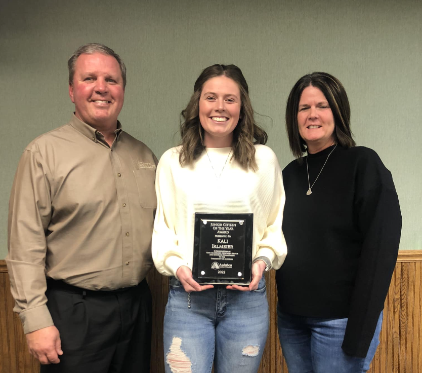 Audubon Schools on Twitter "Congrats Kali Irlmeier named Jr Citizen