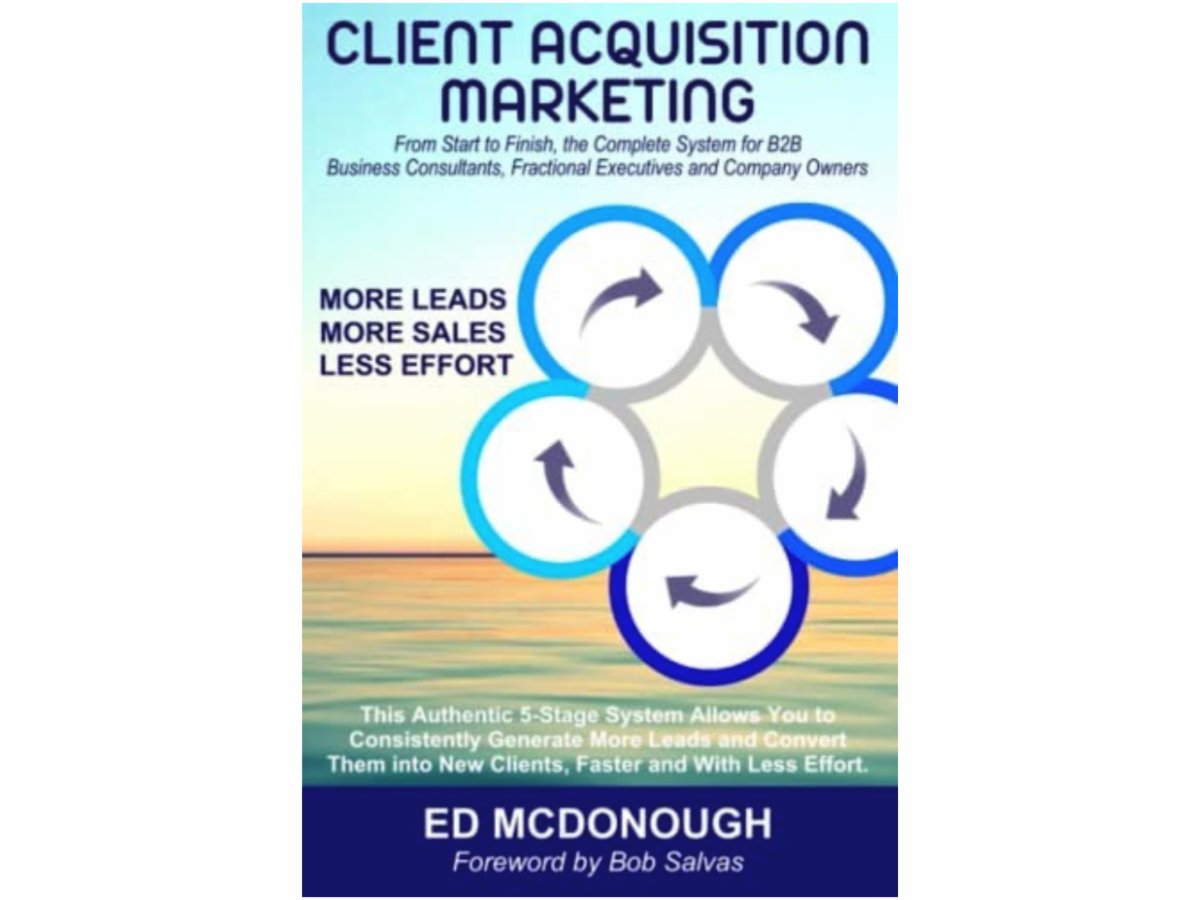 Would you like to generate leads and convert them into cilents? Then tune in to the Patricia Raskin Show on February 6 at 2PMET/11AMPT on VoiceAmerica.com with Ed McDonough author of Client Acquisition Marketing.