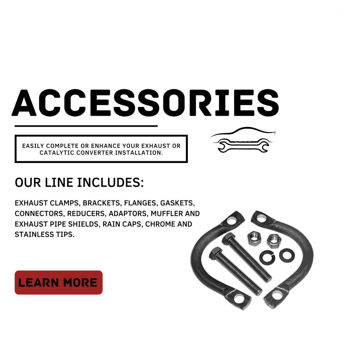 Why should you buy AP Emissions accessories? 🤔

AP Emissions has the accessories you need to easily complete or enhance your exhaust or catalytic converter installation. We are here to serve you! 👥📈

Interested in learning more? Head to our website! 👇
apemissions.com/exhaust-produc…