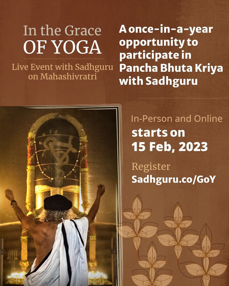 _Athul_Raj_'s tweet photo. Find new levels of physical, mental, and spiritual well-being with Sadhguru's Grace of Yoga program. #GraceOfYoga https://t.co/tEKBWcQ0mU https://t.co/X0Q1uDgmad