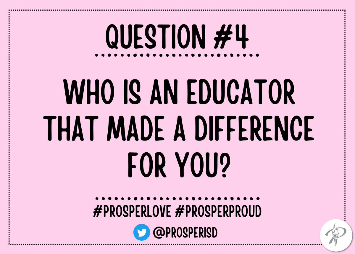ProsperISD's tweet photo. Question #4 #ProsperLove #ProsperProud https://t.co/DaGbDKEe2j