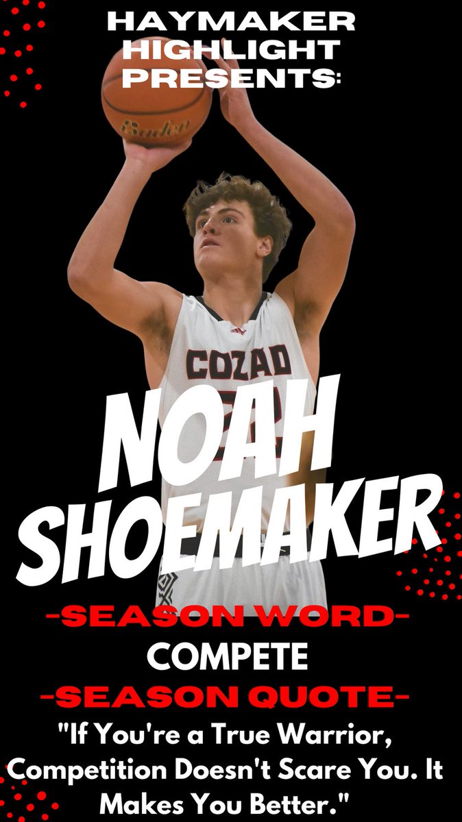 MakersAtThe222's tweet photo. This #HaymakerHighlight gives Noah Shoemaker the spotlight. Noah continues to COMPETE in everything he does on and off the court. Shout out to you, Noah! https://t.co/YrRjnEVk1W