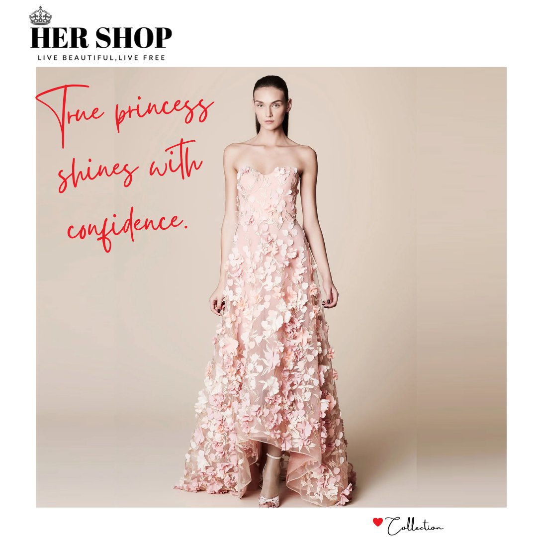 HerShopOfficial's tweet image. Make this your most memorable night! From the intricate details of the hand-crafted flowers to the luxurious fabric, you'll be sure to make a statement in this one-of-a-kind dress. Shop now at hershop.com! 
#promdress #floraldress #prominspo #promnight #glamour