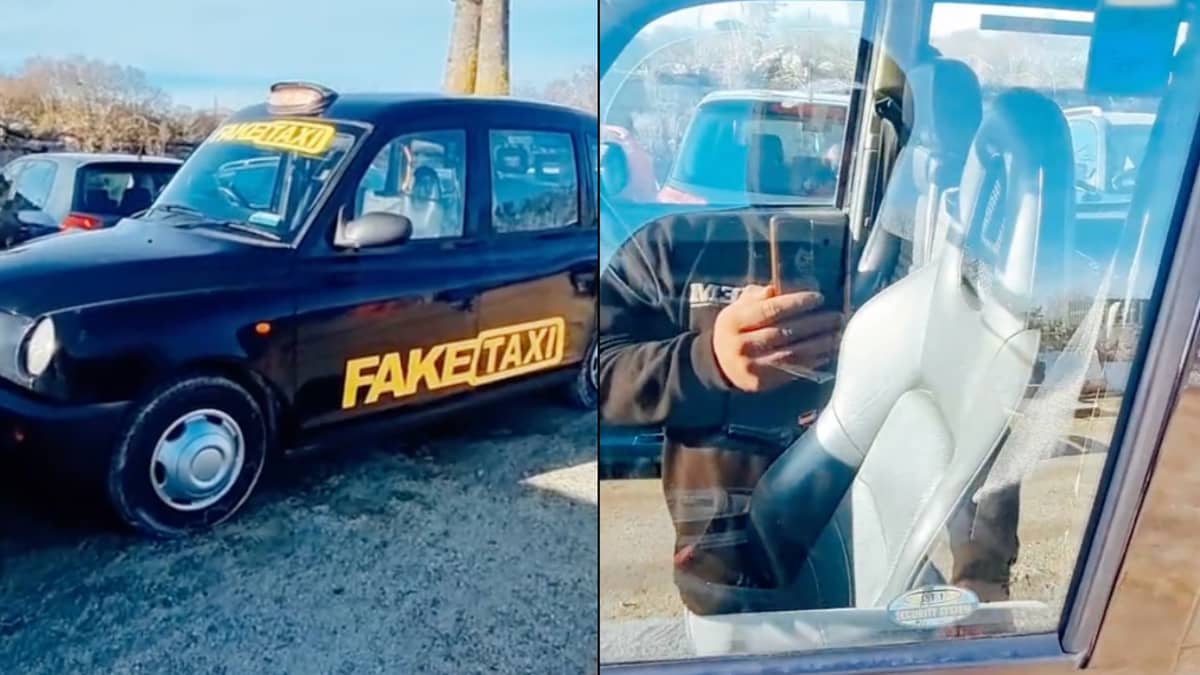 Ladbible News On Twitter 🔔 Guy Who Bought The Fake Taxi Shows What