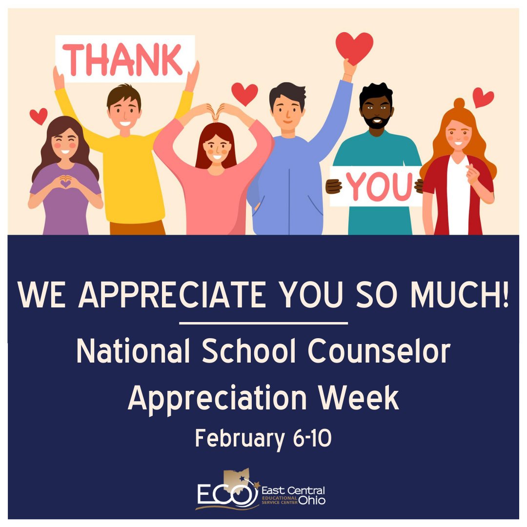 ECOESC on Twitter "This week is National School Counselor Appreciation