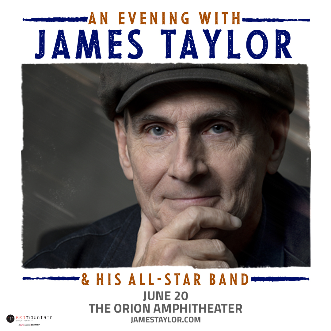 Mix969HSV's tweet photo. JUST ANNOUNCED! "An Evening With James Taylor and His All-Star Band” at @TheOrionAmp on June 20 - @abbykay969 and Bill Taylor have tickets before you can buy them with #ItsNotRocketScienceTrivia the rest of THIS week! https://t.co/NSfc3WdeU7