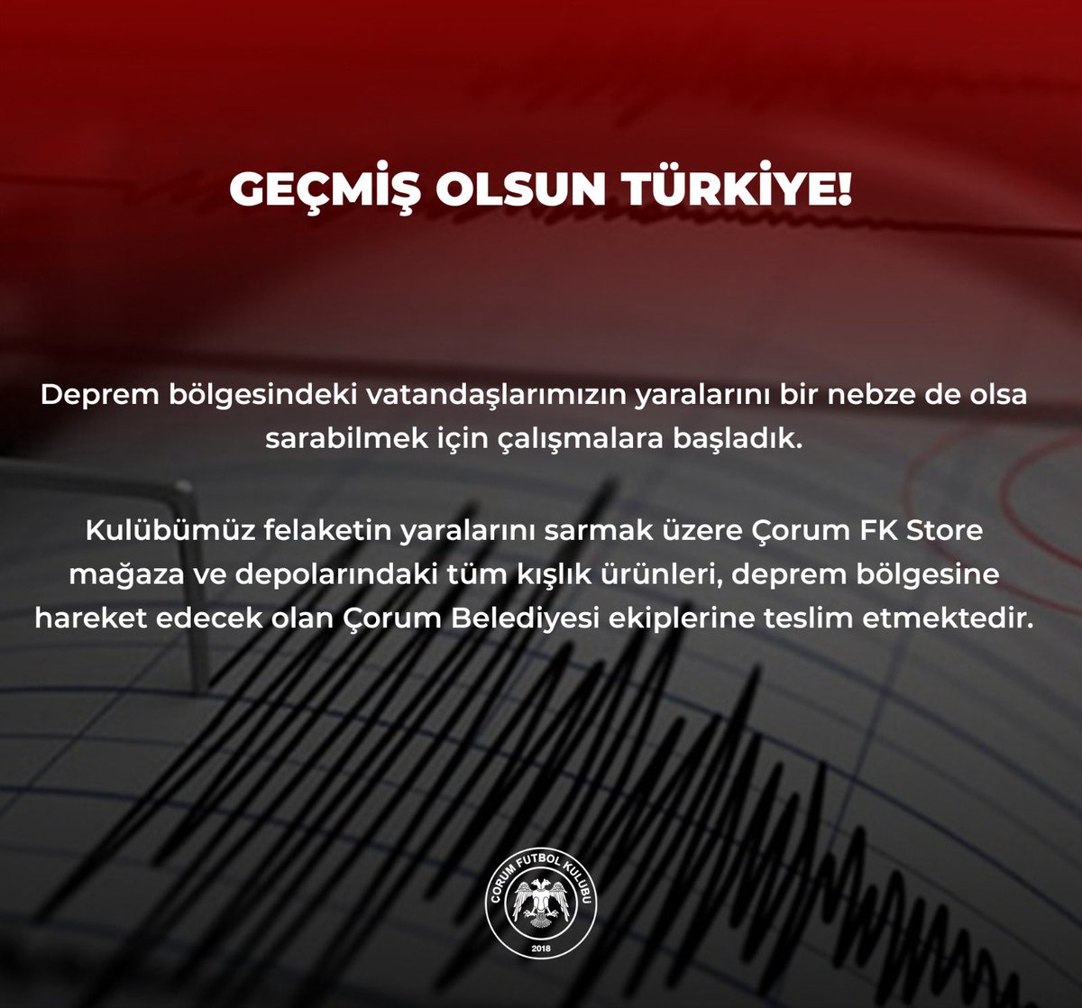 corumfk's tweet photo. GEÇMİŞ OLSUN TÜRKİYE! https://t.co/52nj1HmZ7z