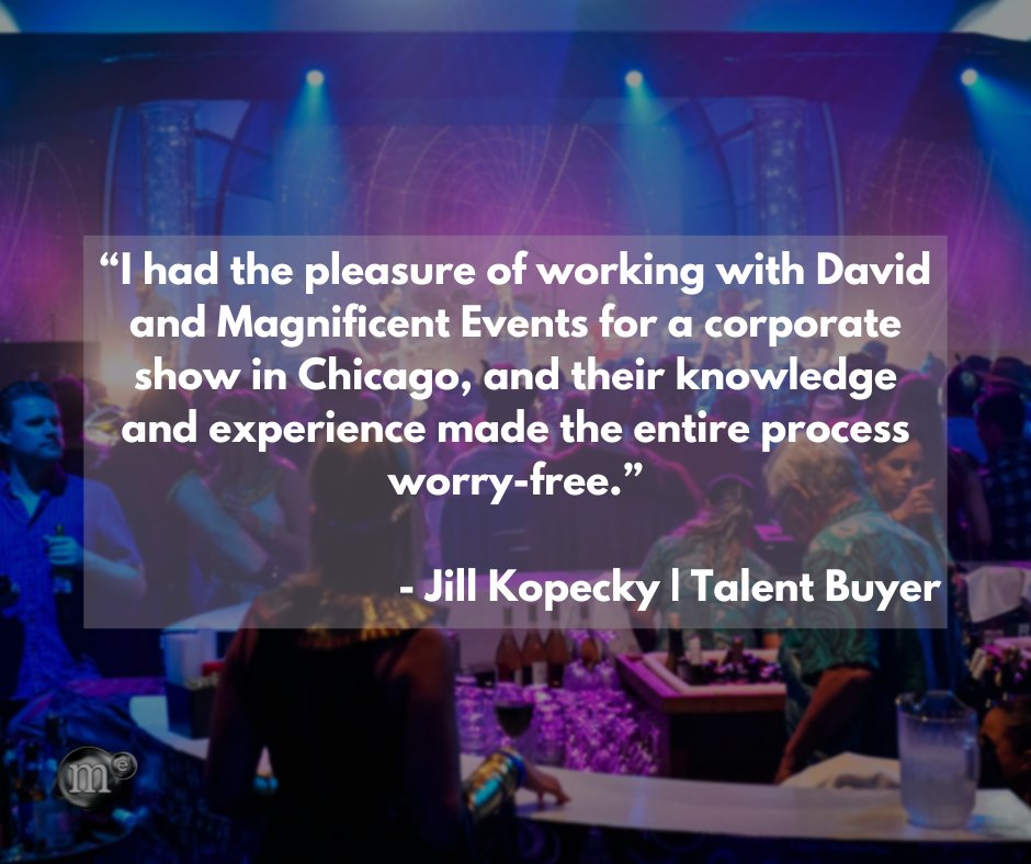 mag_events's tweet photo. We do our best to ensure that our work leaves a lasting impression. #MagEvents #ChicagoBands #EventProduction #Entertainment https://t.co/pQp1QTuBvw