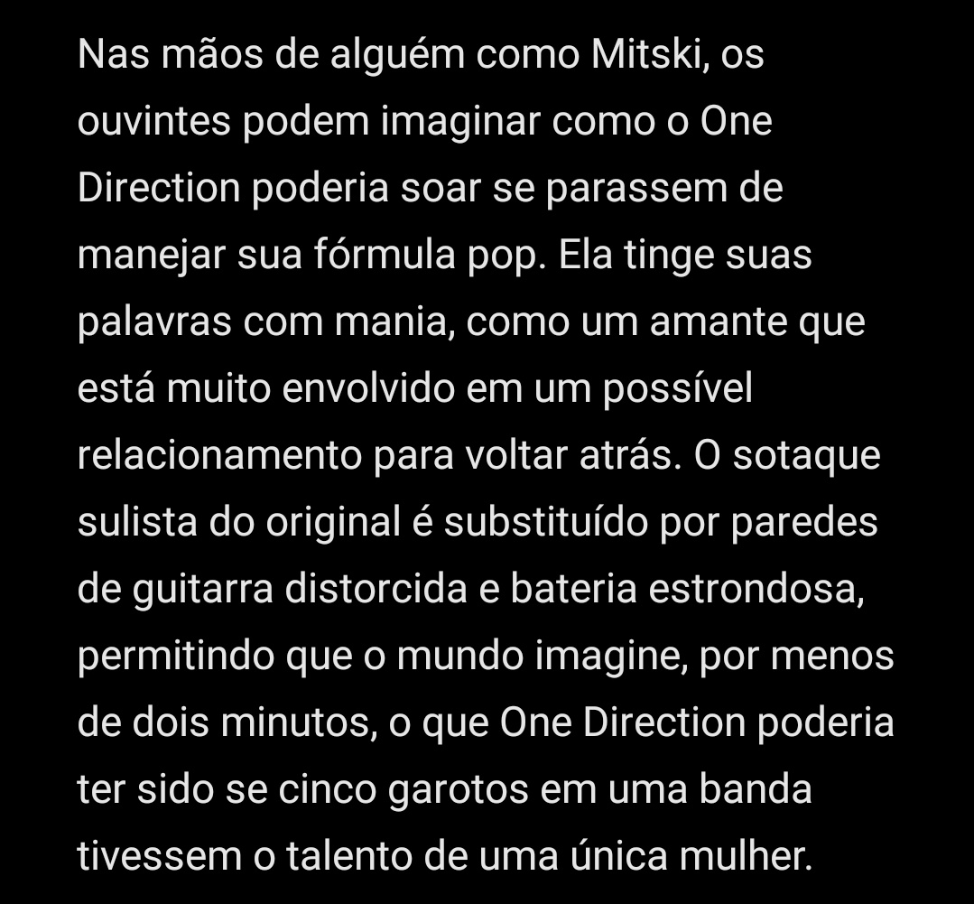 Mitski Brasil on Twitter "Quando a Pitchfork fez review do cover da