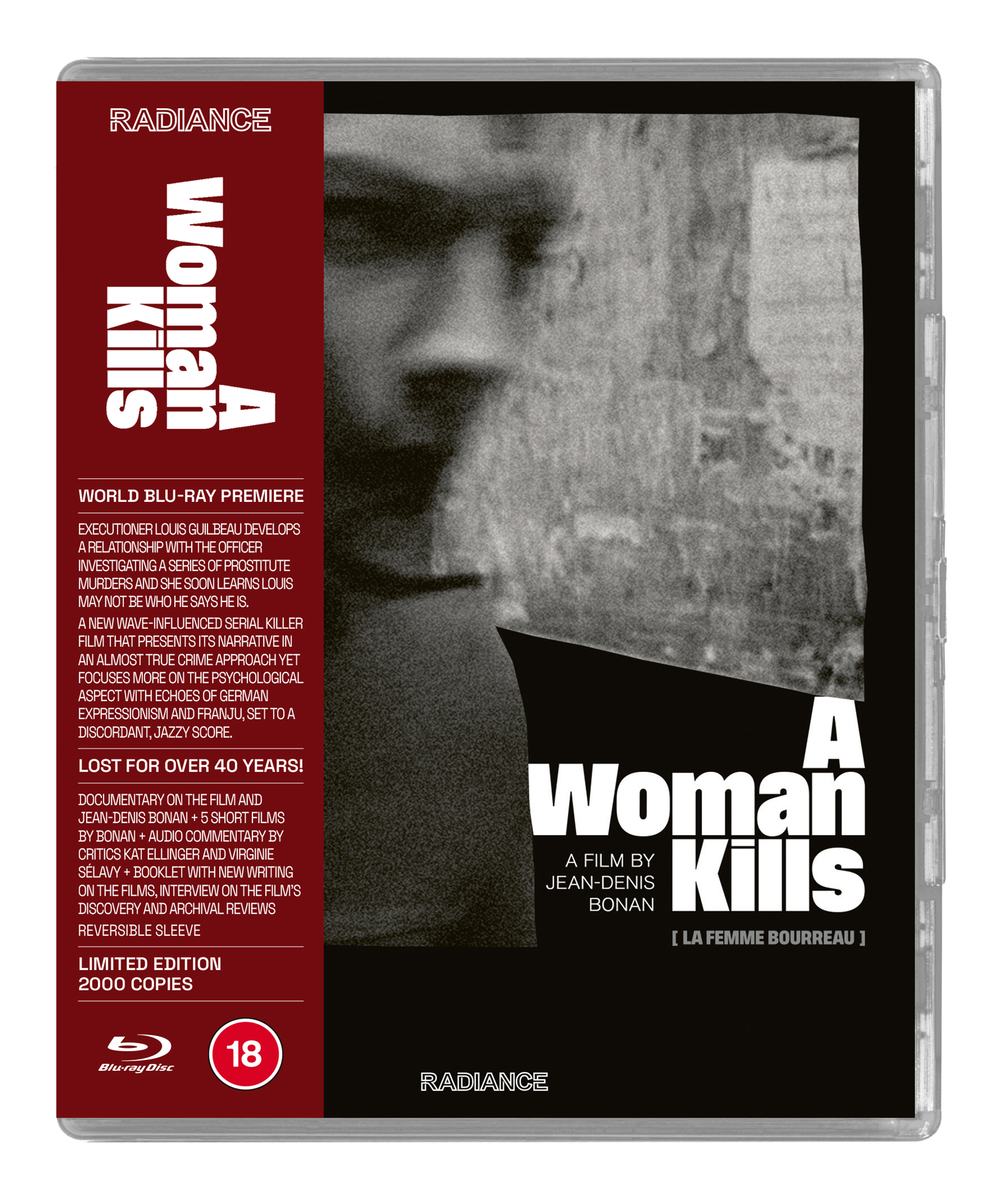 Radiance Films on X: A Woman Kills is released 🇬🇧 today (🇺🇸🇨🇦  tomorrow) this crazy and fascinating package, a world premiere on Blu-ray  has much to explore. Thanks to @SelavyVirginie @kat_diabolique  @CateWheatley @
