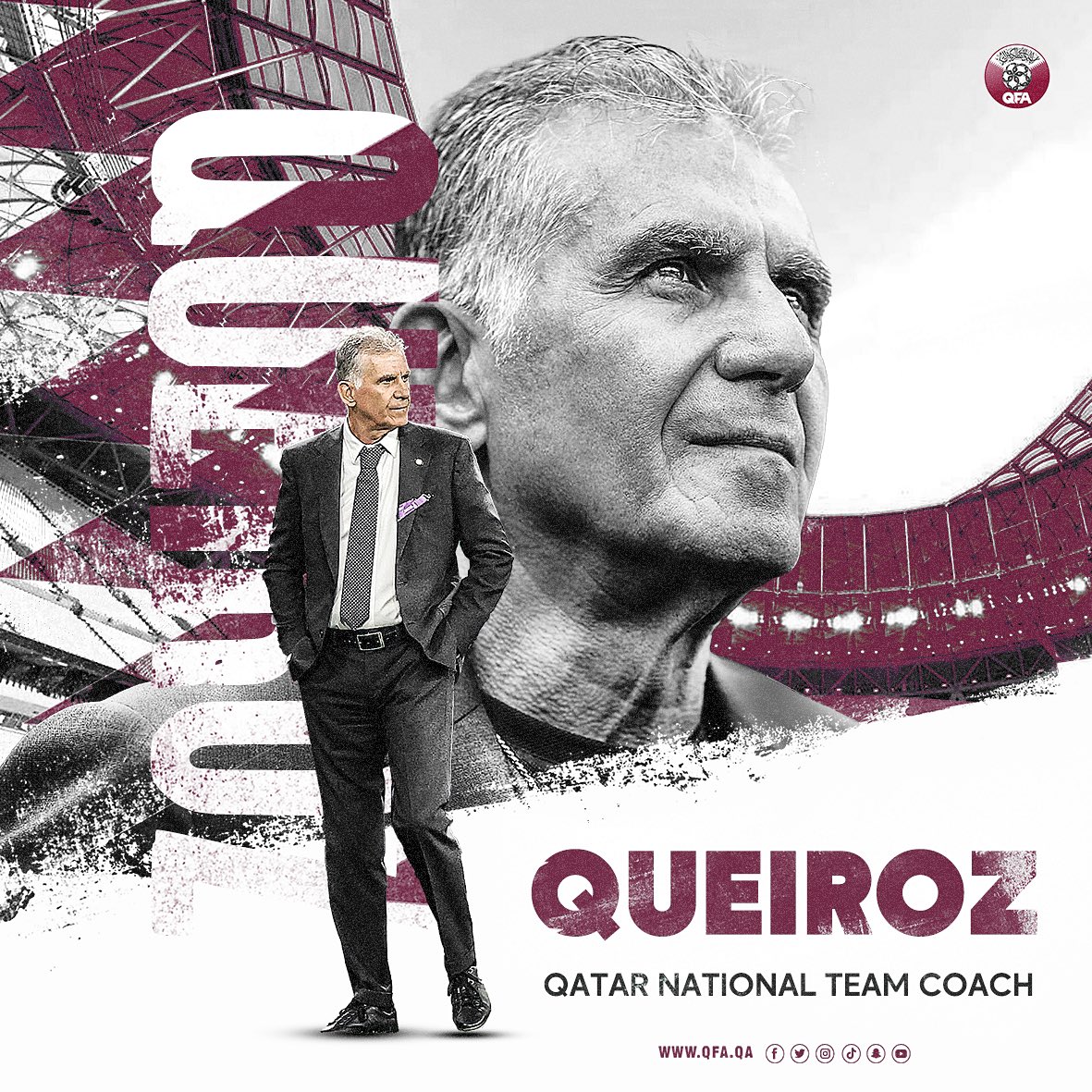 Carlos Queiroz làm HLV trưởng ĐT Qatar   - Ảnh 1.