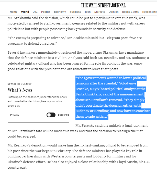 HarZizn's tweet photo. The Wall Street Journal - #Ukraine warned that #Russia was completing preparations for a major new offensive this month. #Haidai #War_in_Ukraine https://t.co/U4NEn1ldaZ