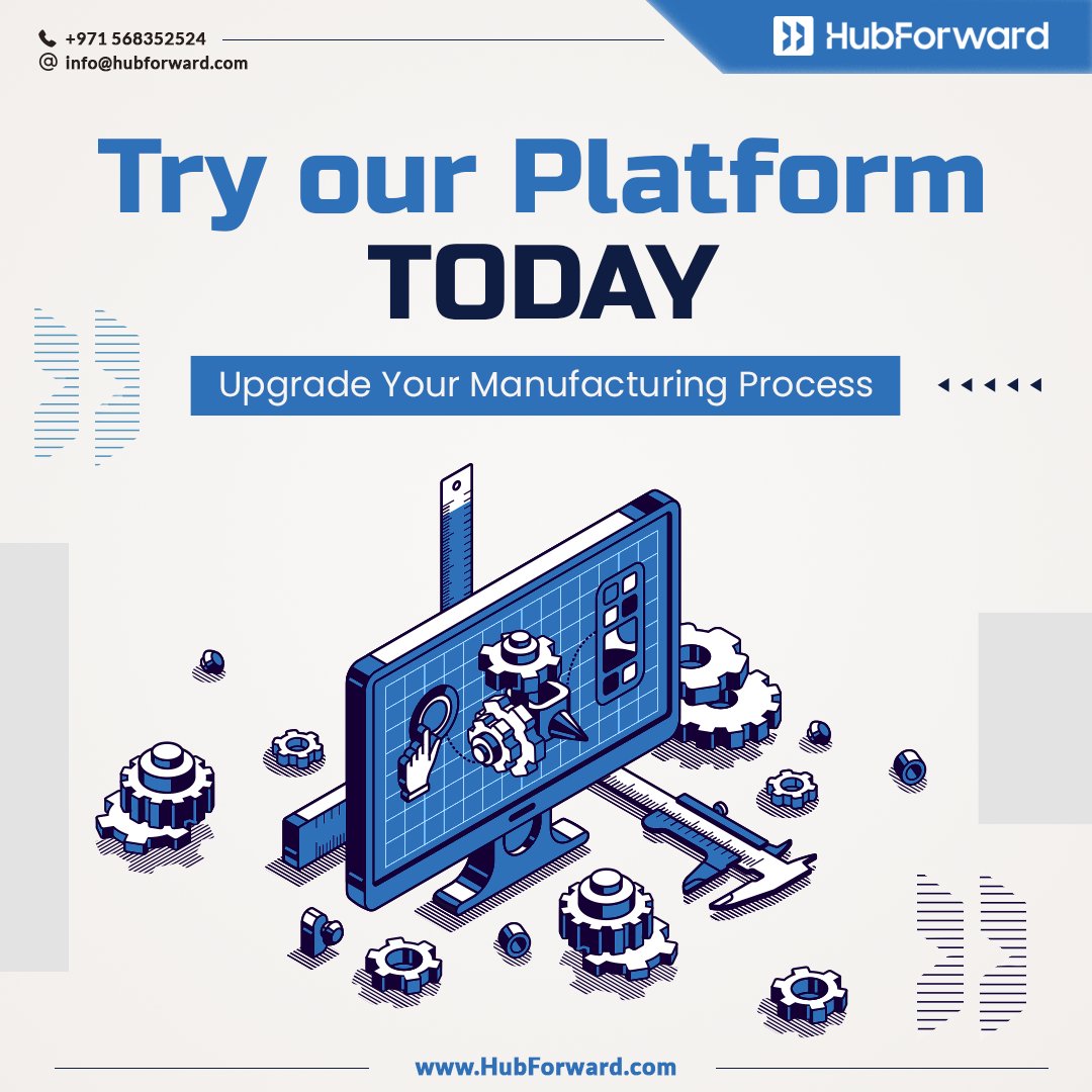 Upgrade your manufacturing process and experience the difference with HubForward™. Our platform guarantees shorter lead times and top-quality parts, ensuring that your products are delivered on time and to the highest standards. Don't wait any longer, try our platform today