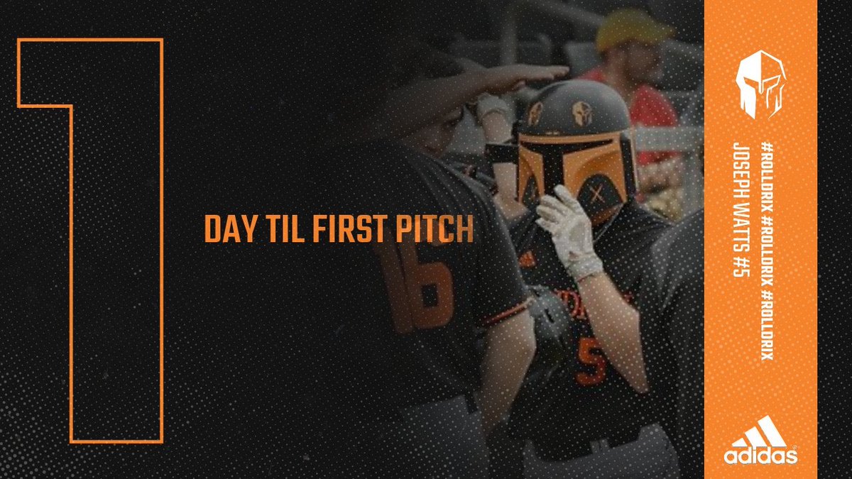 One more sleep until the helmet is back!*

*staying in the dugout, of course.