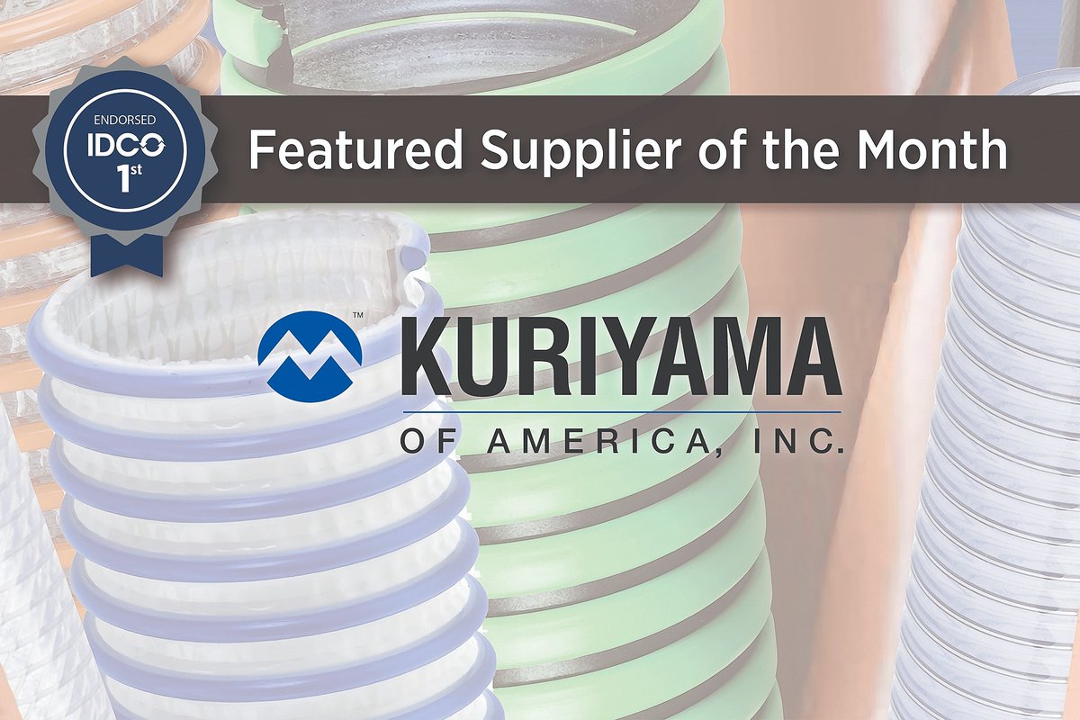 We're excited to feature Kuriyama of America as our #FeaturedSupplier this month!