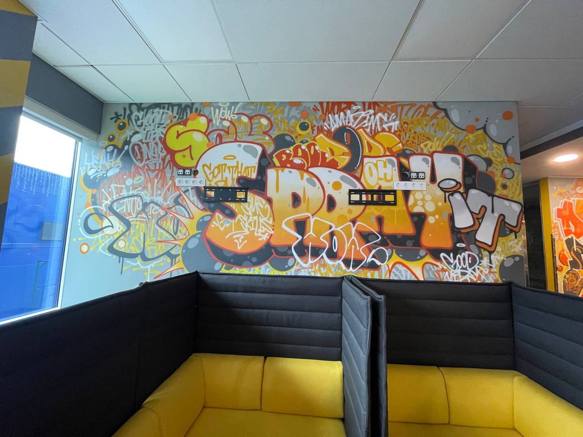 utartstudio's tweet photo. Graffiti in the office walls!)

#Graffiti #wallart #design #designinterior #paintinggraffiti #graffitistyle https://t.co/pwnH9sGCeW