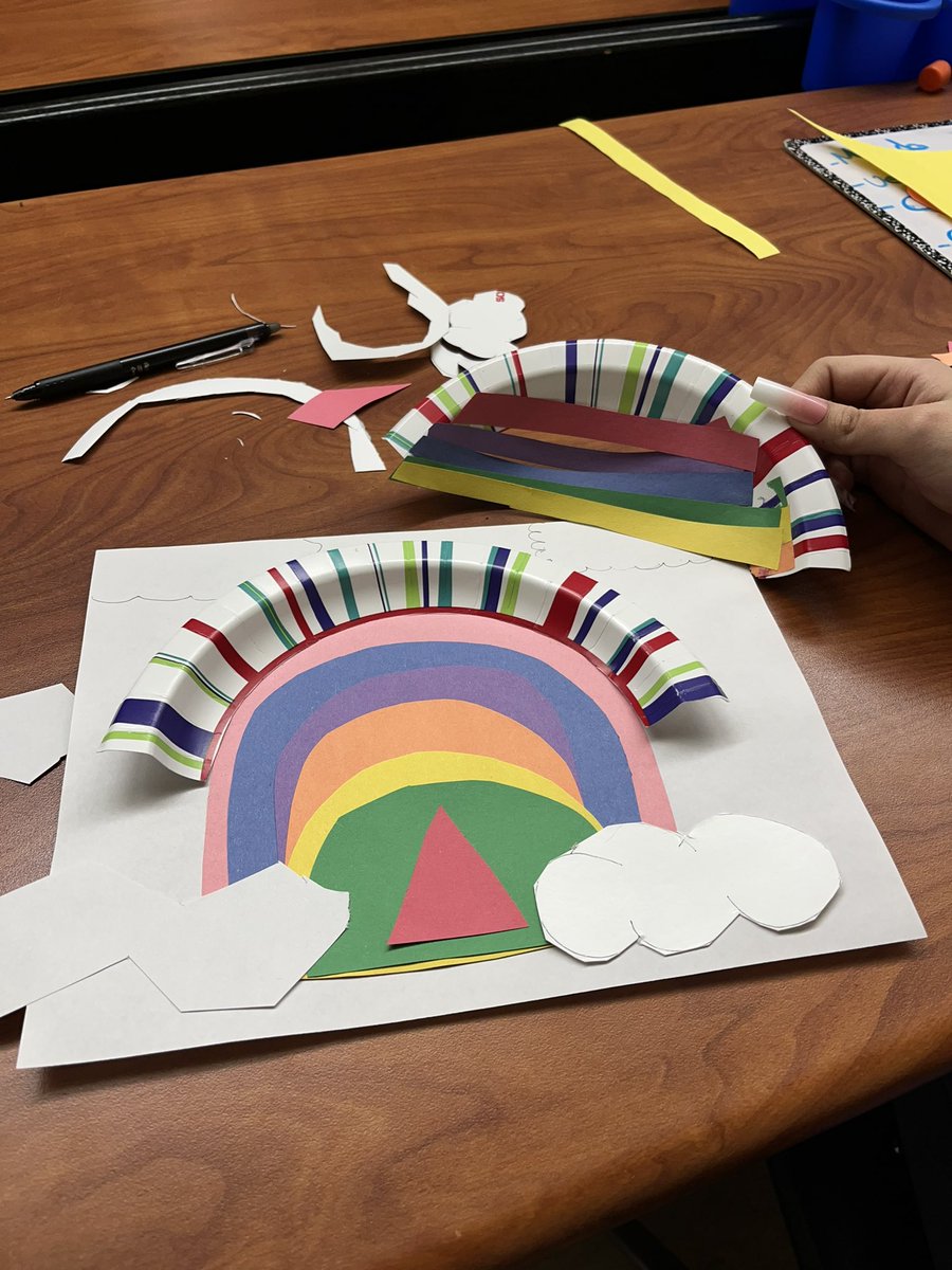 FHS_ELLs's tweet photo. Today’s task is off to a great start! 
Task #1: Make the best rainbow 🌈 
#ChildrensMentalHealthWeek #CMHWTasking @Place2Be @TaskmasterEdu https://t.co/bOZ4xNrFXv