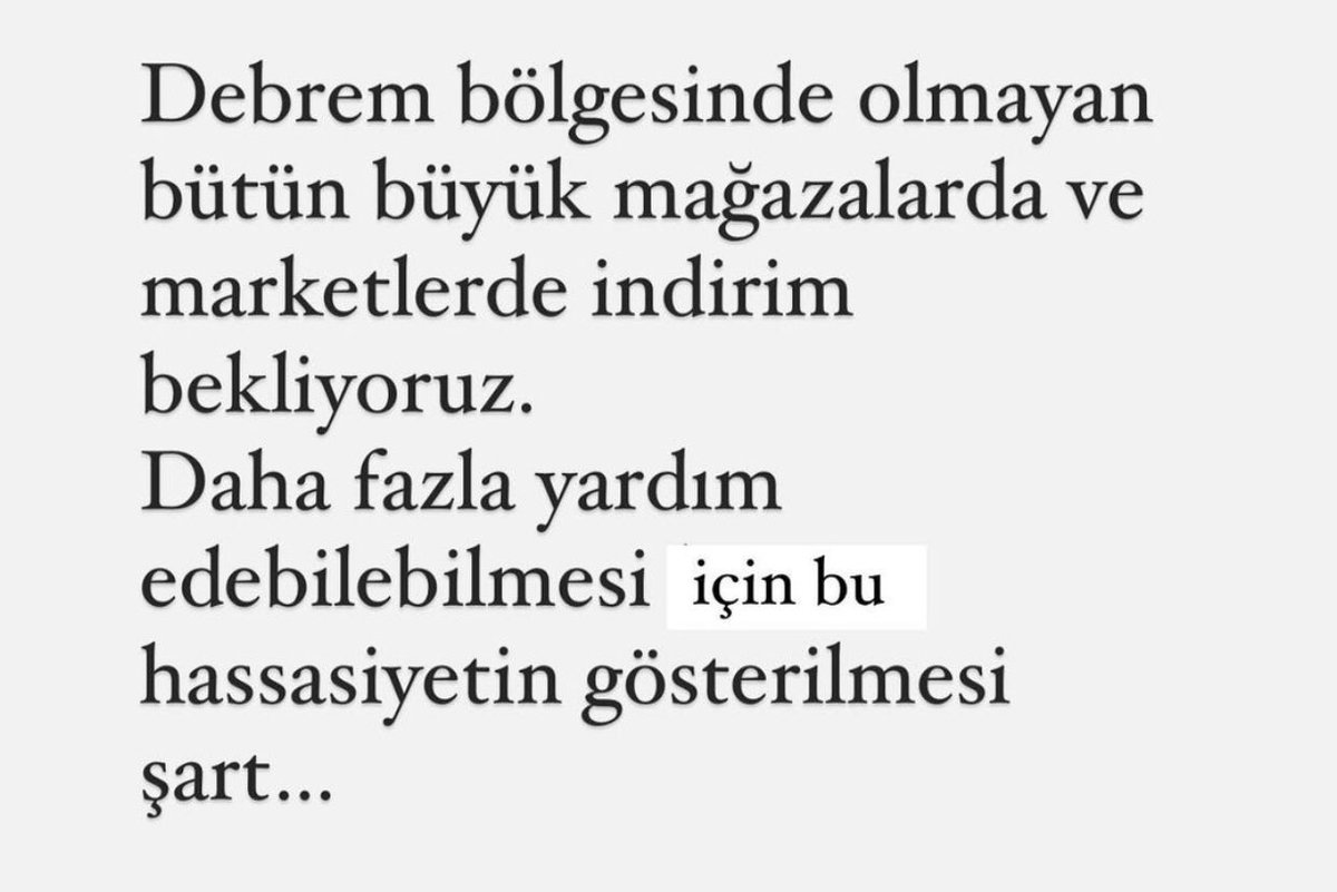 sablasegm's tweet photo. #deprem @Migros_Turkiye @SokMarketler @Bimmarket1 @kimmarket @CarrefourSA @GurmarMarket @BizimToptan @a101 https://t.co/B3CJOaCDDZ