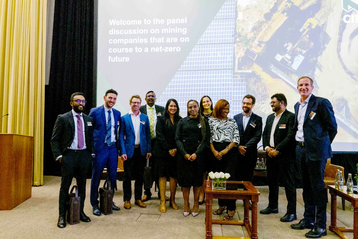 NedbankCIB's tweet photo. Energies are high after the discussion on mining companies’ journey to Net-Zero. It’s a wrap for Day1 of the #MiningIndabaWeek.
Tell us which was your favourite discussion?
#MI23 #MiningIndaba #NedbankCIB #121MiningInvestment @MiningIndaba https://t.co/2FAM5mvoOl
