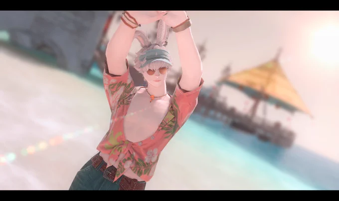 Manifesting summer#FFXIVScreenshots 