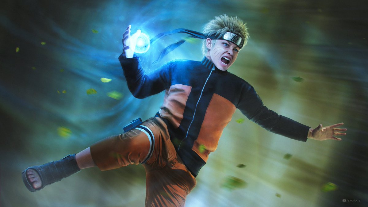 letsencreate's tweet photo. What do you think of this realistic Naruto photo bash? https://t.co/2oITpFhcnK