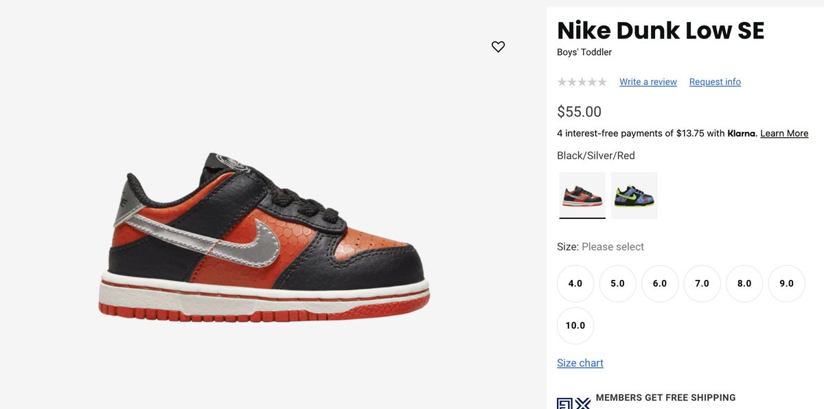 snkr_twitr's tweet image. AD: NEW Toddler Nike Dunk Low SE 'Black/Red/Silver'

Shop -&amp;gt; bit.ly/3YtcOAM

H/t @OscarPr31751228