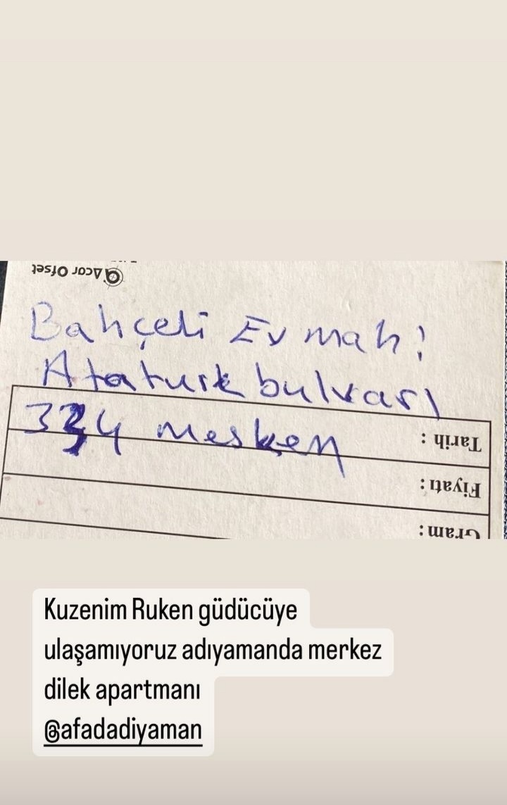 hooooooooppppp's tweet photo. #depremadıyaman #deprem #AFAD #afaddeprem #AHBAP #ahbapadıyaman #HalukLevent https://t.co/67jKKCJk2I