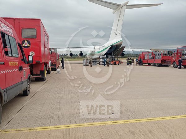 مُغادرة فريق  الحماية المدنية إلى تركيا للمشاركة في عمليات الإنقاذ والإغاثة إثر الزلزال العنيف الذي ضرب البلاد تنفيذا لتعليمات رئيس الجمهورية السيّد عبد المجيد تبون.