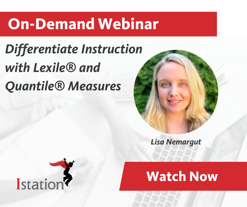 Learn how to become a Lexile® and Quantile® expert in our on-demand webinar! Get a deeper understanding of the power behind Lexile® and Quantile®  data to support students at risk of reading difficulties! Watch it here: hubs.li/Q01Bml9y0 #EdTech #SupportingEducators