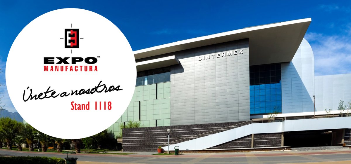 GaldabiniSpa's tweet photo. From tomorrow we will be here👇 #Monterrey #expomanufactura #exhibition #cintermex 
Do not miss the #event! 

#galdabini #leas #walmaz #metalforming #welding #stamping https://t.co/ts0hOsgFpk