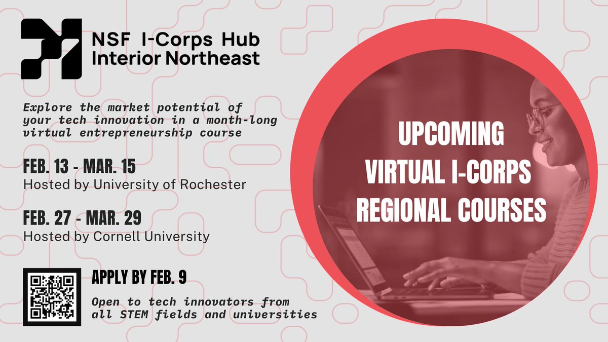 Interior Northeast I-Corps Hub tweet media