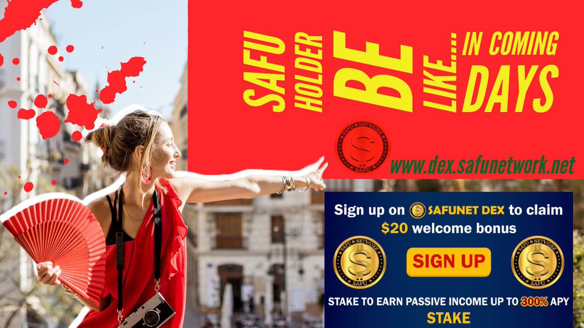 Safunetwork's tweet photo. #Hodling the only way to your financial Freedom and to your Dream. 

Don't Fomo, don't Sell #SAFU, stake your Hodling at our staking pool to increase your Hodling amount up to 30000% APR. 
Chose your pool: https://t.co/zw2gnVsUvG

#Safunetwork #SAFU https://t.co/WfOWaqChh1