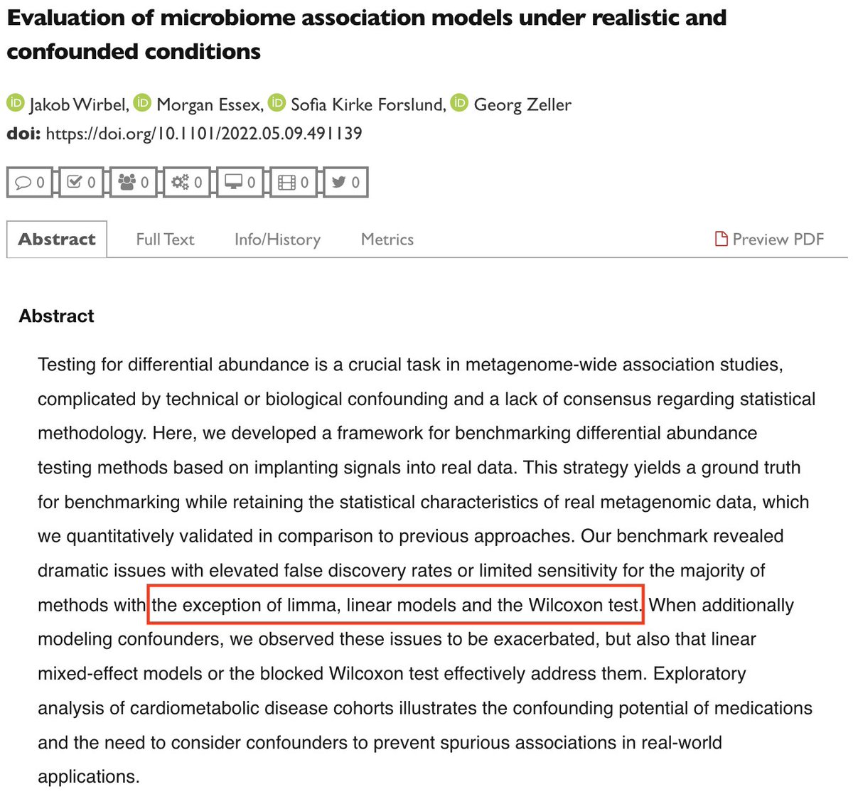 Himel Mallick, PhD, FASA (He/him) tweet media