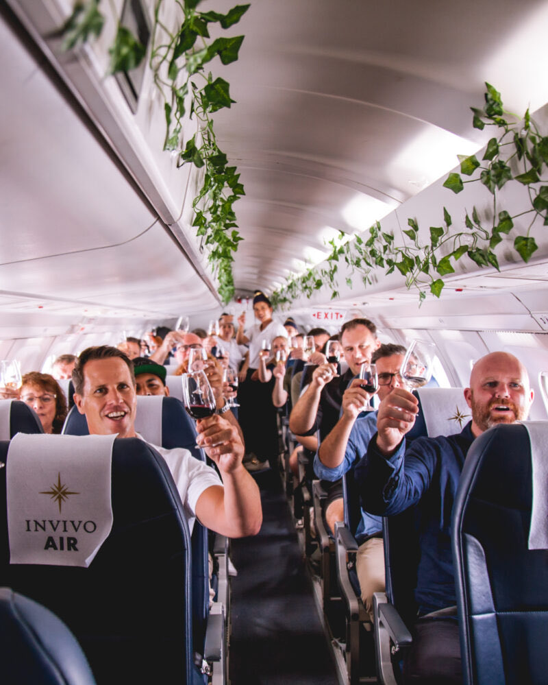 Invivo Air - the world’s first winery airline embarks on its inaugural flight.…continues at liz-palmer.com

#airlinewine #wine #winelovers #travelling #winetasting #winepairing #CloudWine #vineyards #invivoair #invivowines #newzealandwine #nzwine #travelnewzealand