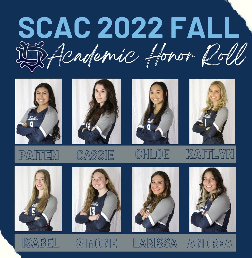 UDallasVball's tweet photo. Congratulations to our players for their accomplishments in the classroom this fall!! Well deserved! https://t.co/S3GF2YDbN9