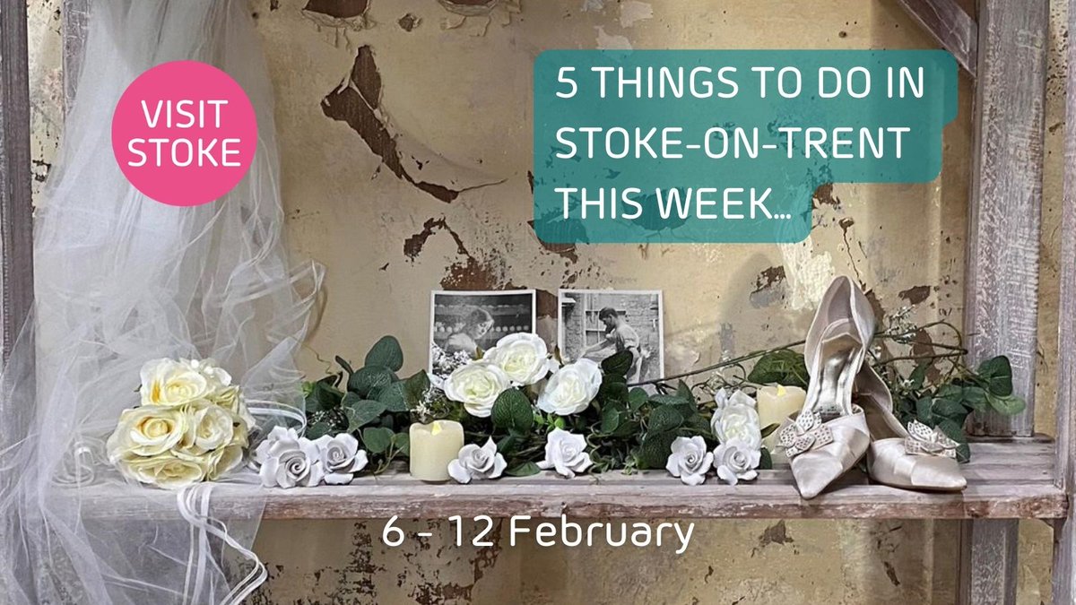 Check out our weekly round up of 5 great things to do this week including live #comedy, #theatre, #romance, and a unique #weddingfair! 

🎭@NewVicTheatre 
❤@Middleport_Pot 
🎤@RegandVic 
❤#dudsonmuseum
🥂@GladstoneMuseum 

👉 bit.ly/3ldOK6z

#MyStokeStory