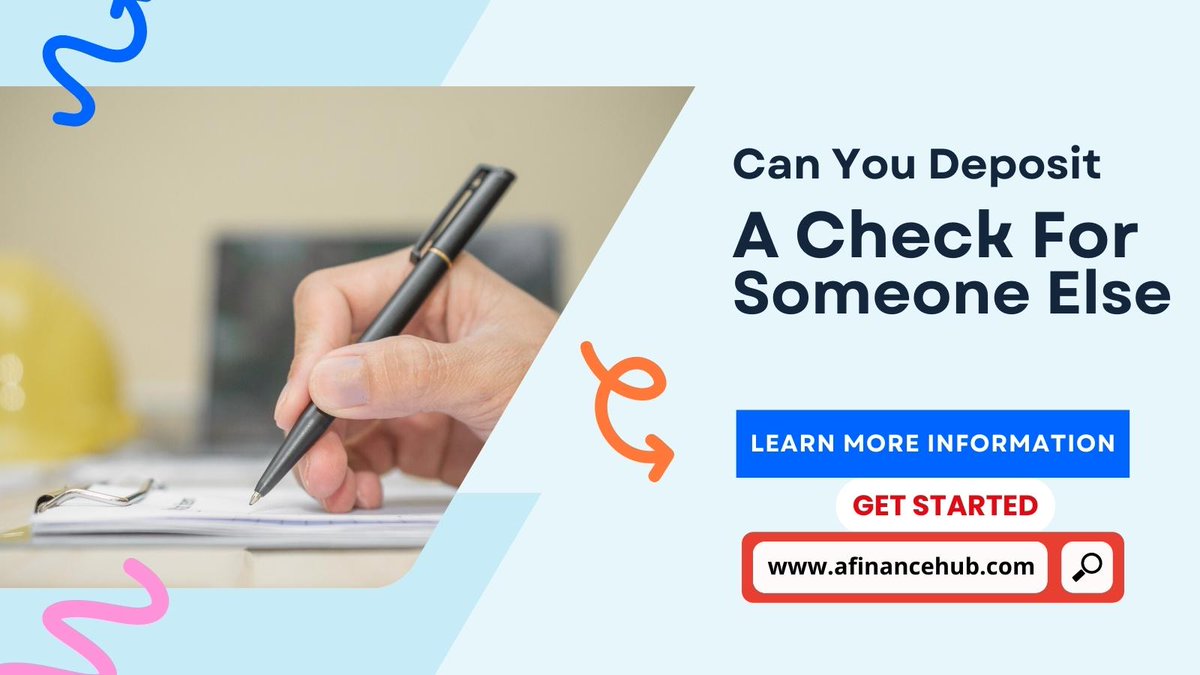 afinancehub's tweet image. Depositing a check for someone else can sometimes be a confusing process, but it doesn't have to be. Our comprehensive guide answers all your questions and explains the process step by step. Let's get started

#deposit #Check #CheckDeposit #moneymanagement #banking