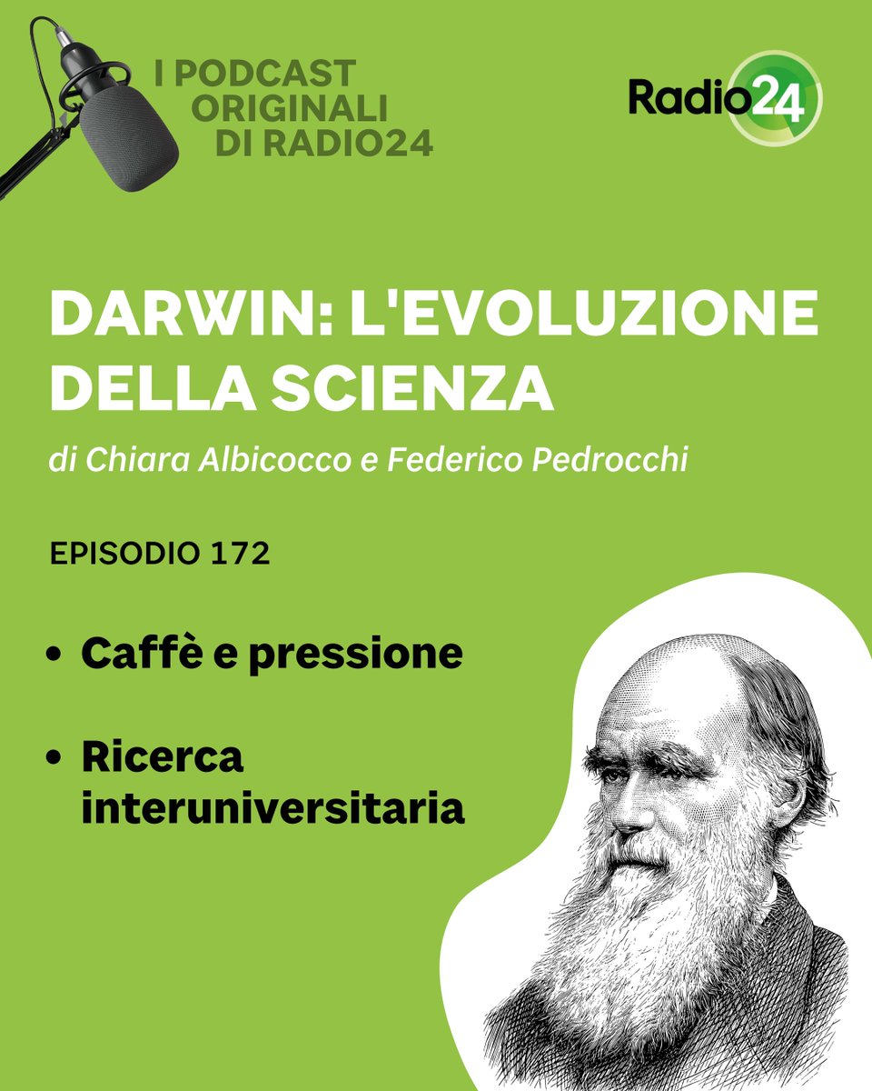Radio24_news's tweet photo. #Caffè☕️: una delle bevande più apprezzate al mondo, in un anno vengono consumate quasi 10 milioni di tonnellate a livello globale. 
Quali sono gli effetti della caffeina?
Ascolta la nuova puntata di "Darwin" ▶️https://t.co/zybOlFe6MJ
@Moebius_Darwin https://t.co/X9emTcN2mM