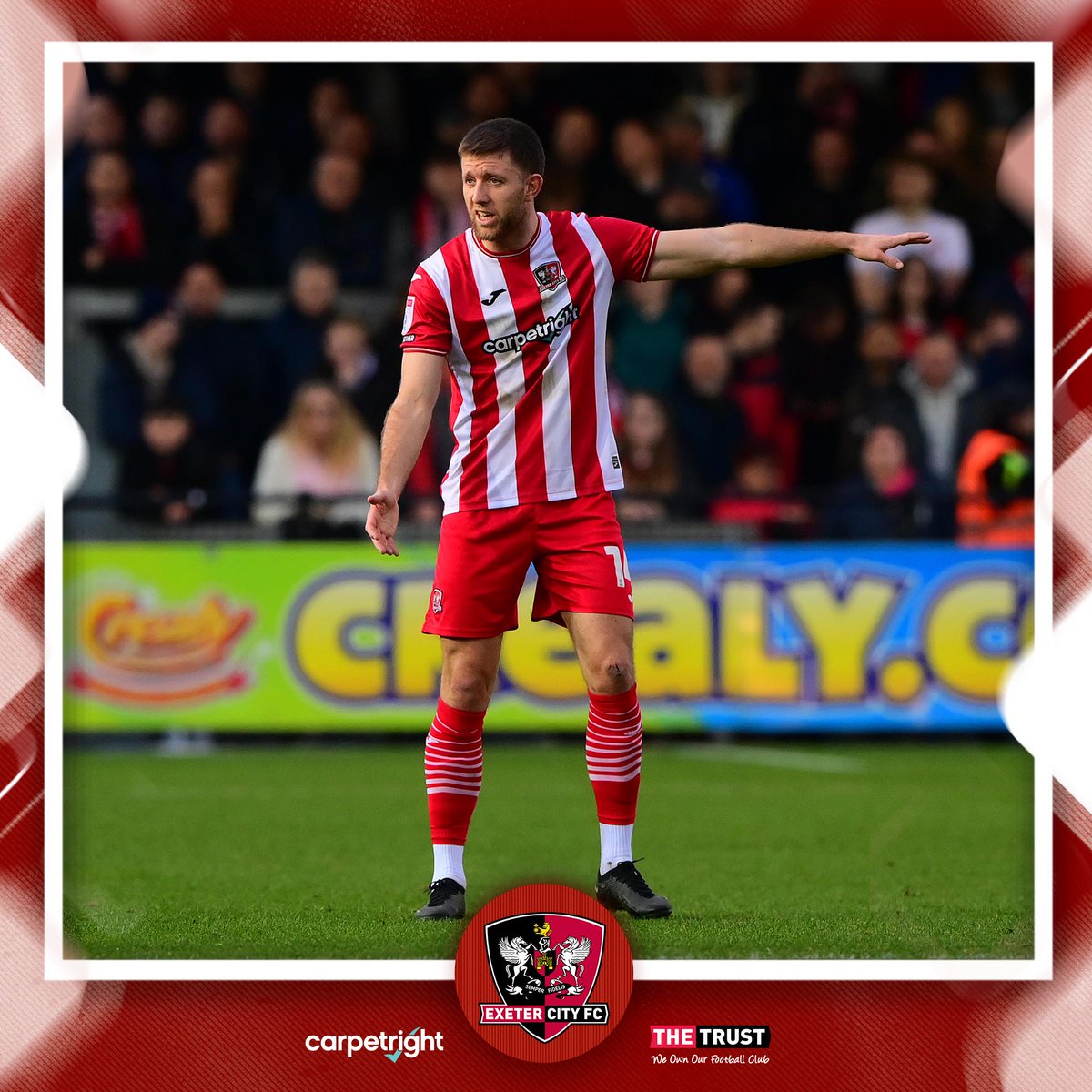 Exeter City FC (@officialecfc) on Twitter photo 📸 Great to see so many debuts over the last couple of games 👏
If you’d like to sponsor any of the new signings and walk away with their signed match worn shirt come the end of the season, email – commercial@ecfc.co.uk or phone 01392 413957 ☎️
#ECFC #OneGrecianGoal 📸 Great to see so many debuts over the last couple of games 👏
If you’d like to sponsor any of the new signings and walk away with their signed match worn shirt come the end of the season, email – commercial@ecfc.co.uk or phone 01392 413957 ☎️
#ECFC #OneGrecianGoal