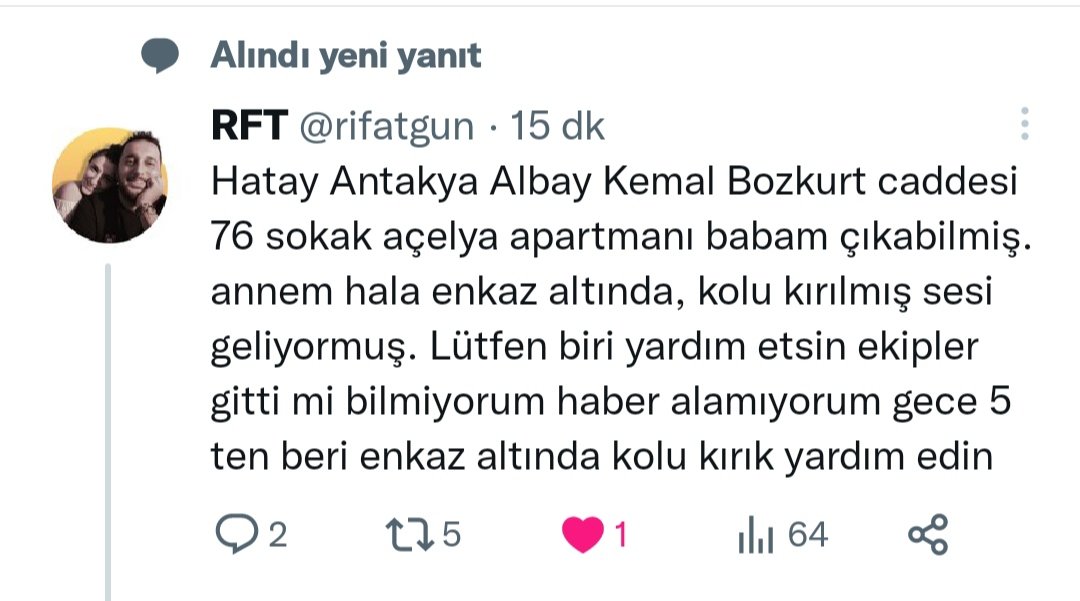fthsngzz's tweet photo. @haluklevent @AFADBaskanlik @rifatgun https://t.co/xjkUTtUUEL