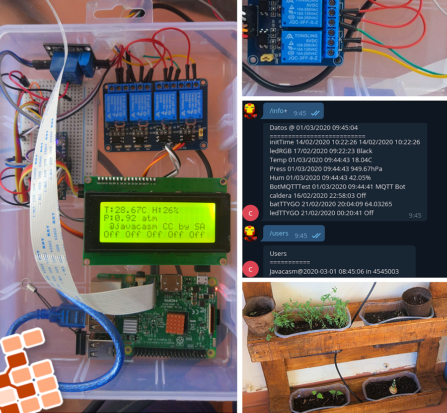 Raspberry_Pi_2's tweet photo. Monta un sistema de control remoto de riego con Raspberry Pi y Arduino Nano, y contrólalo con un bot de Telegram. 
Este y otros proyectos más con la ayuda de un experto en el curso online "Crea proyectos con Raspberry Pi" en el Campus Tecnológico
https://t.co/YSZTdT28dw https://t.co/7zG0WjCc32