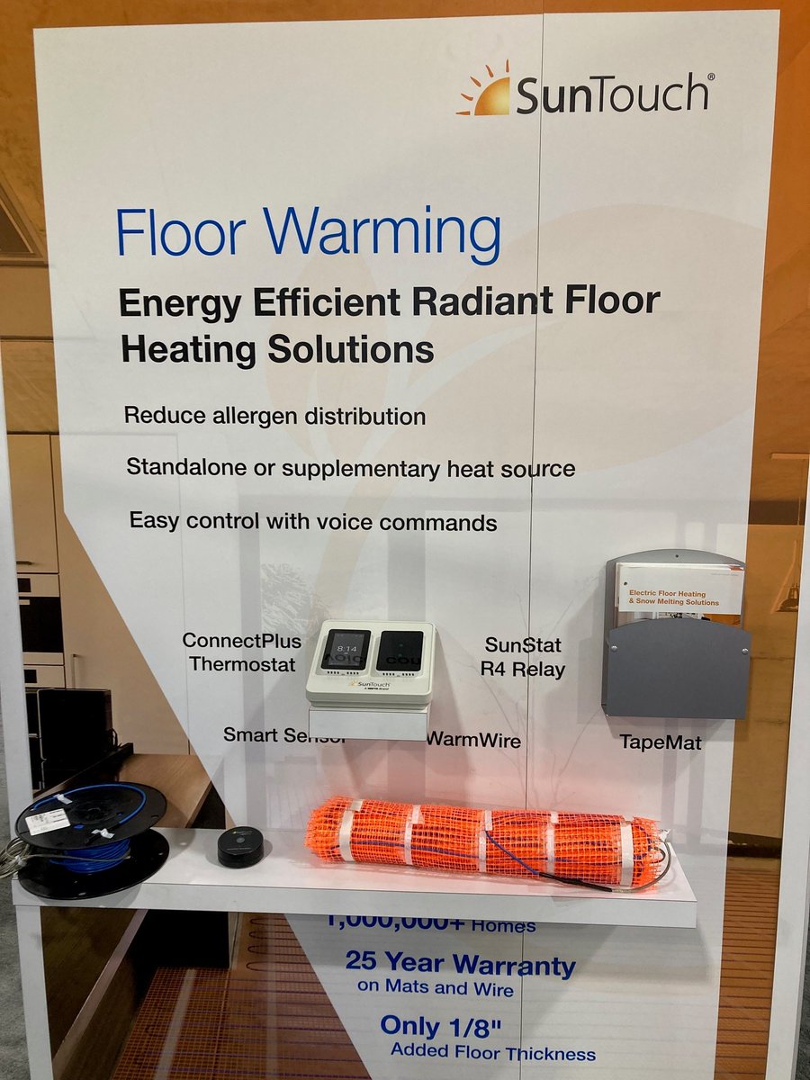 wattswater's tweet photo. We’re here at the 2023 @ahrexpo and having a great time! Stop by booth B2619 to check out our latest and greatest from @SunTouch- and so many more of our brands!
#AHR2023 #AHR #Suntouch https://t.co/IjGg87EaX1
