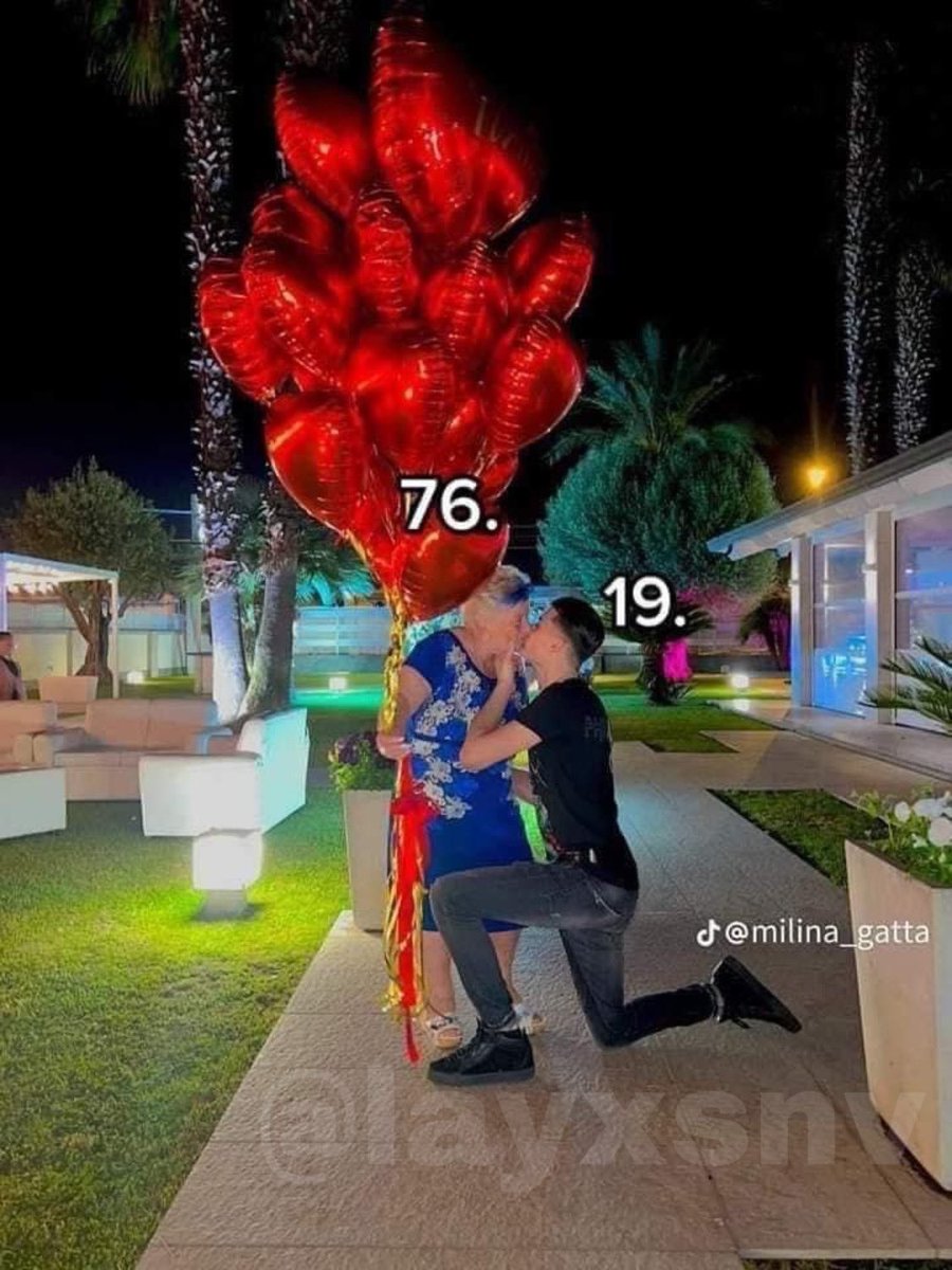 layxsnv's tweet photo. TRUE LOVE! A 19-year-old student makes his relationship official with a 76-year-old billionaire. "It was love at first sight," he said. "I felt butterflies when I saw her." https://t.co/Ar5xYdnIi6