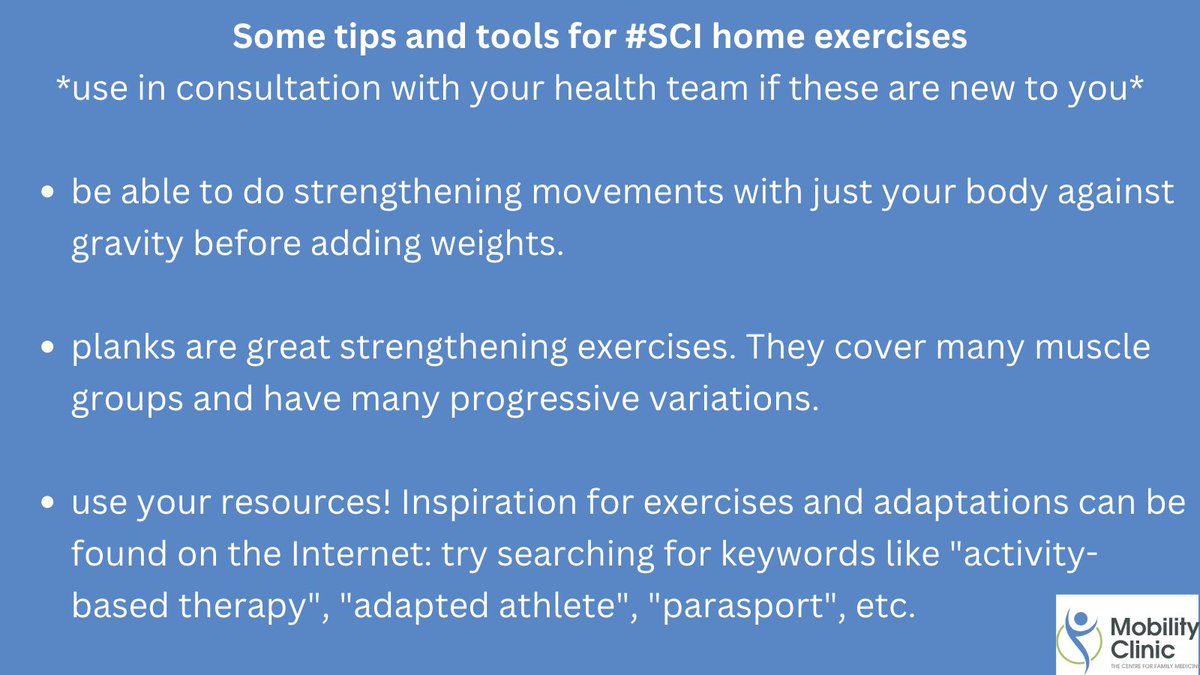 CFFM_Mobility's tweet photo. At 31:55 in the video, presenter Rebecca Wheeler offers tools on how to think about movement, and how to adapt it for yourself (best done in consultation with your health team).

We’ve listed some below - watch the video for more!
https://t.co/3xXR2fOo6w

#MobilityMonday https://t.co/BW2uSUjKld