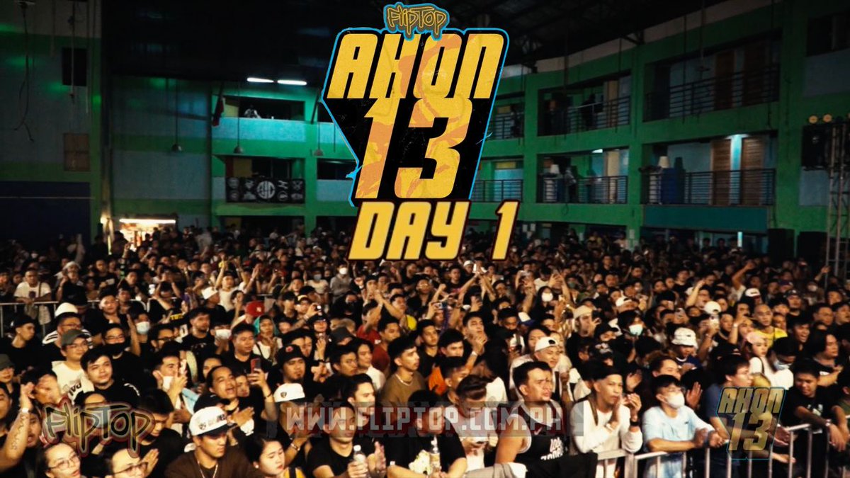 FlipTop_Battles's tweet photo. Happy 13th Anniversary sa lahat ng naging parte ng adventure namin! <3  

FlipTop Sound Check - Ahon 13 Day 1 + Day 2 bago matapos ang gabi: https://t.co/EhXdDCrPeN + https://t.co/fKDMqk0QW9

#FlipTop https://t.co/f8SSJ59MRf