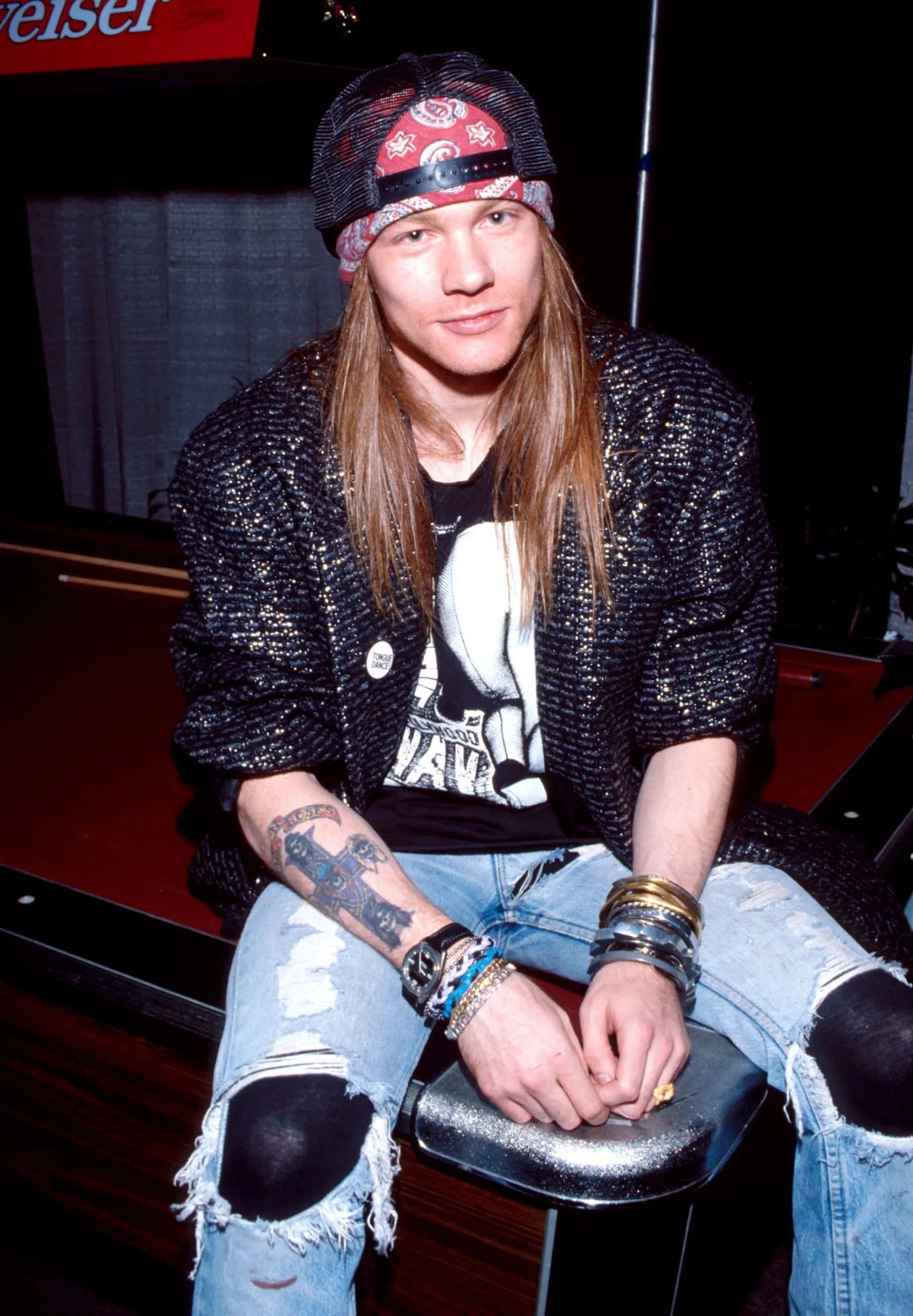 Happy Birthday to the legendary Guns N\ Roses frontman, Axl Rose! What\s your favourite Guns N\ Roses song? 