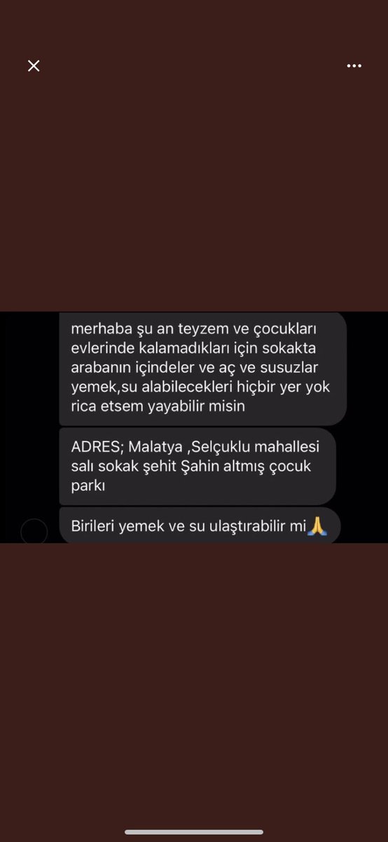 YAYABILIR MIYIZ LUTFEN #Deprem #DEPREMOLDU #Malatya <a href="/AFADBaskanlik/">AFAD</a> <a href="/MalatyaBelTr/">Malatya Büyükşehir Belediyesi</a> <a href="/haluklevent/">Haluk Levent ( Ahbap Ekibi )</a> <a href="/ahbap/">Ahbap</a> <a href="/DepremDairesi/">AFAD Deprem</a>